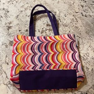 *Free if bundled with something else from my closet*  Clinique rainbow tote NWOT
